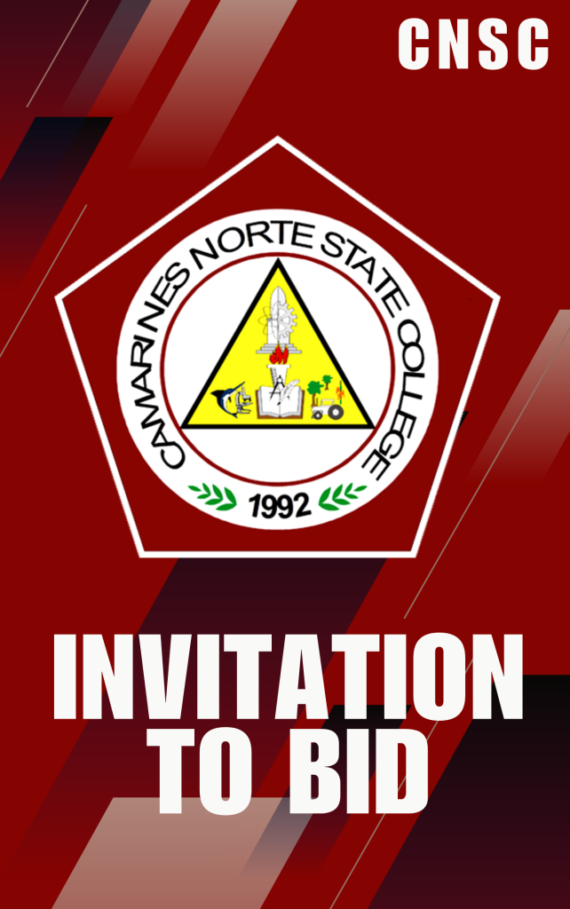 Addendum No 3 – Supply and Delivery of Twenty Nine (29) Licensed Security Guards to be Deployed in the CNSC Main Campus Premises at F. Pimentel Ave., Daet, Camarines Norte and its Satellite Campuses