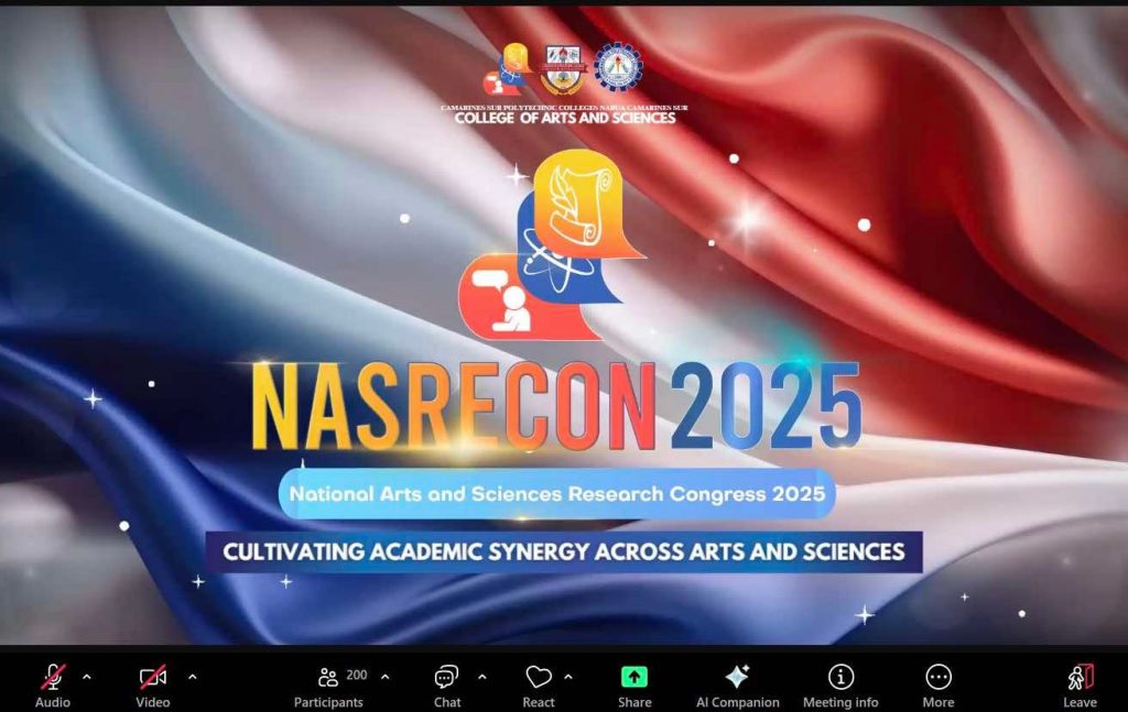 4th Year BA Sociology Students win during NASRECON 2025