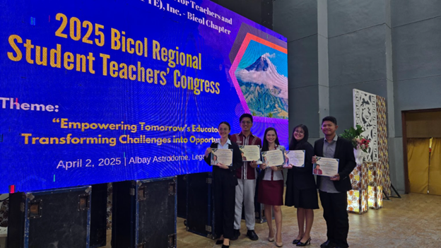 COLLEGE OF EDUCATION PRE-SERVICE TEACHERS DOMINATES 2025 BICOL REGIONAL STUDENT TEACHERS’ CONGRESS