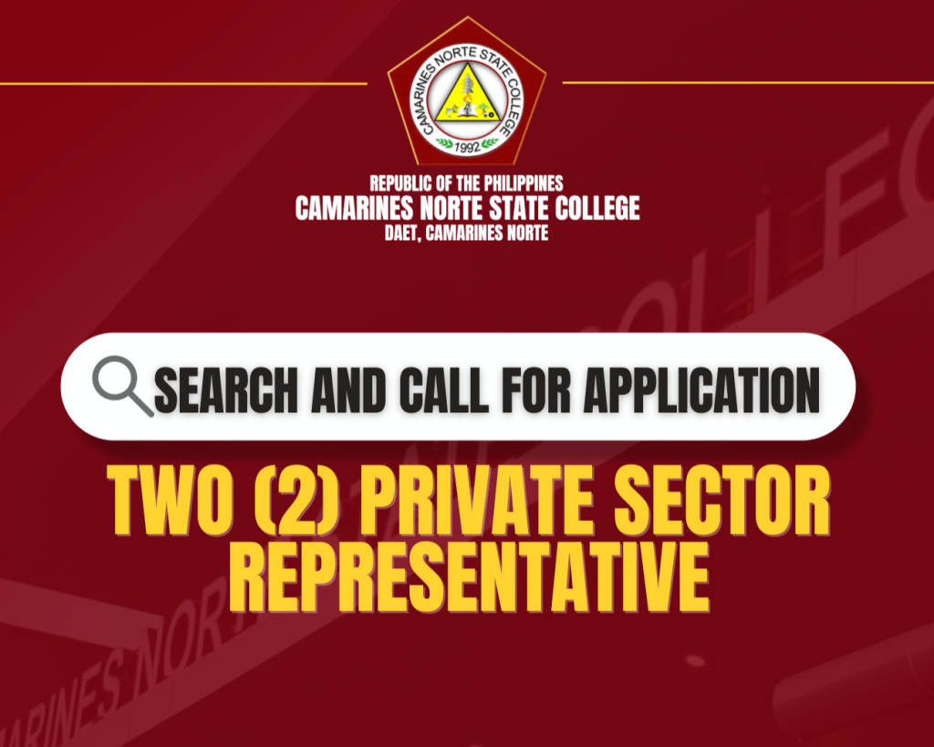 𝐍𝐎𝐓𝐈𝐂𝐄 𝐎𝐅 𝐒𝐄𝐀𝐑𝐂𝐇 𝐀𝐍𝐃 𝐂𝐀𝐋𝐋 𝐅𝐎𝐑 𝐀𝐏𝐏𝐋𝐈𝐂𝐀𝐓𝐈𝐎𝐍 𝐅𝐎𝐑 𝐓𝐖𝐎 (𝟐) 𝐏𝐑𝐈𝐕𝐀𝐓𝐄 𝐒𝐄𝐂𝐓𝐎𝐑 𝐑𝐄𝐏𝐑𝐄𝐒𝐄𝐍𝐓𝐀𝐓𝐈𝐕𝐄𝐒