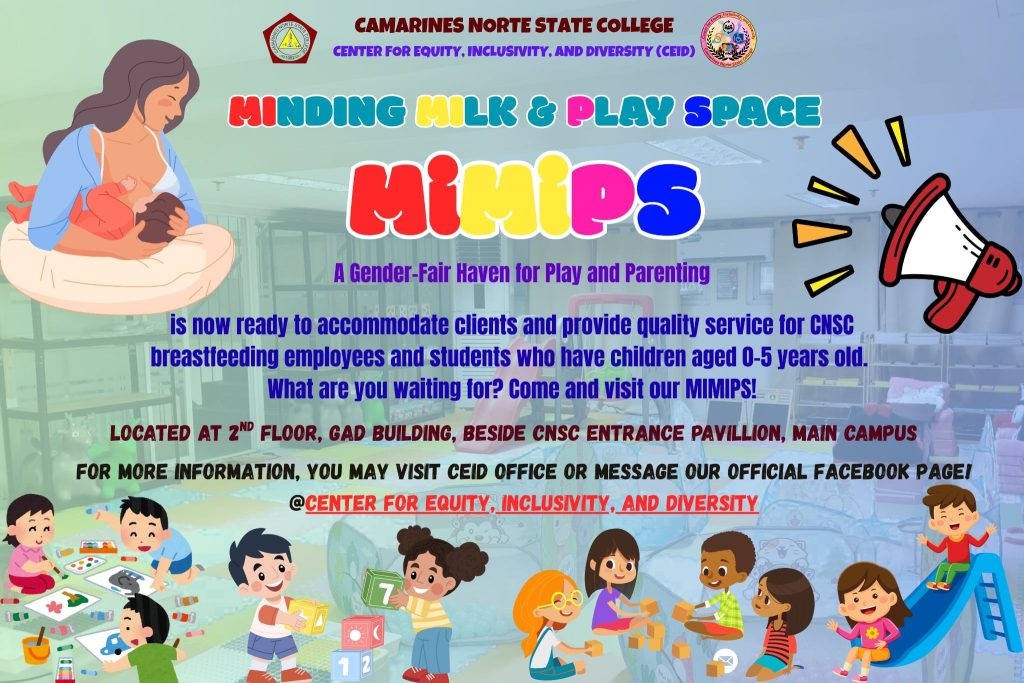 MINDING MILK & PLAY SPACE (MIMIPS) is now open!